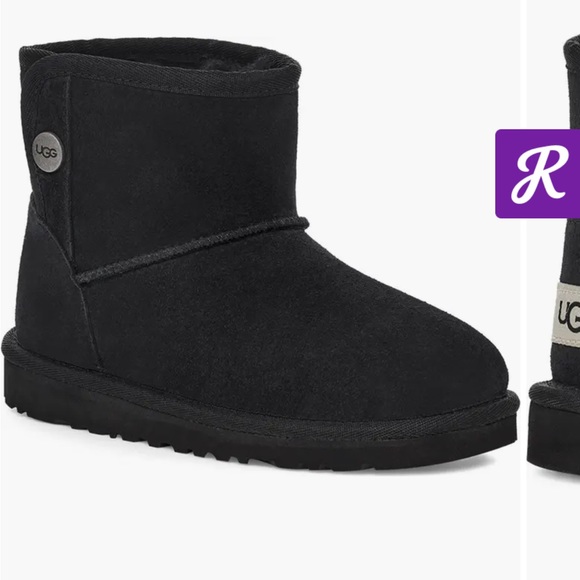 EUC ugg Kona boot black size 6M - Picture 7 of 7